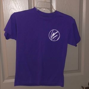 purple shirt